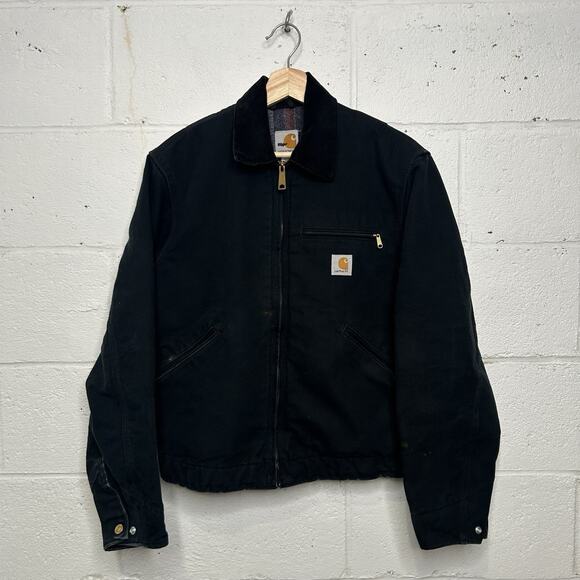 Carhartt Other - Y2K Carhartt Blanket-Lined Detroit Jacket “Black” J001-BLK
